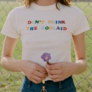 NWOT Stoned Immaculate Don’t Drink the Koolaid Tee